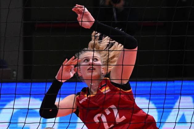 Strubbe Monique ( Germany ) during the match Germany vs Holland at Pala Panini Modena 24may2025 , AIA AeQuilibrium Cup Women Elite.  Copyright: xDuilioxDellaxLibera IPAxSportx xipa-agency.netx xx IPA_58188101 IPA_Agency_IPA58188101