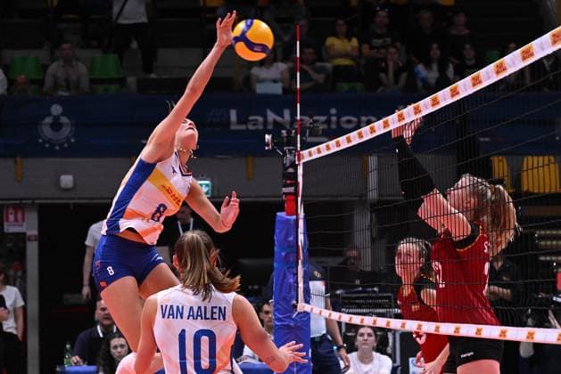 Gerritsen Tuut ( Holland ) during the match Germany vs Holland at Pala Panini Modena 24may2025 , AIA AeQuilibrium Cup Women Elite.  Copyright: xDuilioxDellaxLibera IPAxSportx xipa-agency.netx xx IPA_58188146 IPA_Agency_IPA58188146
