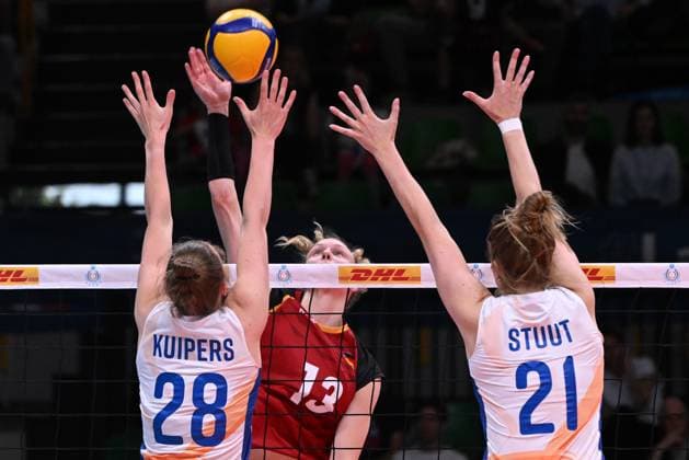 Weske Emilia ( Germany ) during the match Germany vs Holland at Pala Panini Modena 24may2025 , AIA AeQuilibrium Cup Women Elite.  Copyright: xDuilioxDellaxLibera IPAxSportx xipa-agency.netx xx IPA_58188184 IPA_Agency_IPA58188184