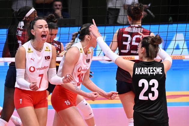 Baladin Hande ( Turkey ) during the match Italy vs Turkey at Pala Panini Modena 24may2025 , AIA AeQuilibrium Cup Women Elite.  Copyright: xDuilioxDellaxLibera IPAxSportx xipa-agency.netx xx IPA_58200628 IPA_Agency_IPA58200628