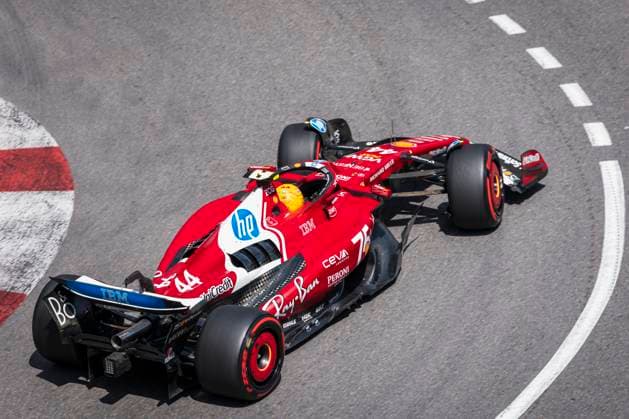 Formula 1 TAG Heuer Grand Prix de Monaco 2025 Alexis Perrin OVERTAKE MAXPPP - Monaco 24 05 2025 44 HAMILTON Lewis (gbr), Scuderia Ferrari, action during the Formula 1 TAG Heuer Grand Prix de Monaco 2025, the 8th round of the 2025 FIA Formula 1 World Championship, WM, Weltmeisterschaft on the Circuit de Monaco from May 22 to 25, 2025, in Monte Carlo, Monaco Monaco Monaco  Copyright: xOVERTAKE MAXPPPxAlexisxPerrinx OVT202505255076 OVT202505255076