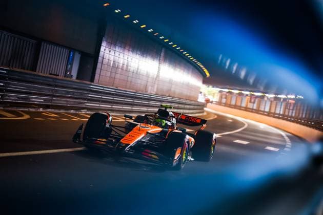 4 Lando Norris GBR, McLaren F1 Team , F1 Grand Prix of Monaco at Circuit de Monaco on May 24, 2025 in Monte Carlo, Monaco Photo by HOCH ZWEI Monte Carlo Monaco