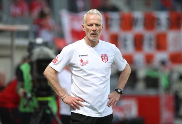 Football, RL Nordost, Hallescher FC part ways with coach Mark Zimmermann - Archive pictures