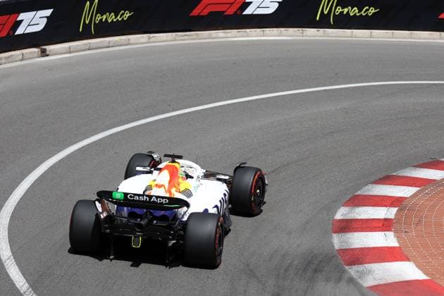 F1 Gran Prix of Monaco Isack Hadjar of Racing Bulls Formula One Team on track during qualifying for the F1 Grand Prix of Monaco at Circuit de Monaco on May 24, 2025 in Monte-Carlo, Monaco. Monaco Monte-Carlo Monaco Copyright: xMarcoxCanonierox