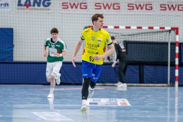 Jugendbundesliga A youth male qualification HSG Dutenhofen Münchholzhausen HC Empor Rostock, 24 05 25 Tom Bialek HC Empor Rostock, 52 Jugendbundesliga A youth male qualification HSG Dutenhofen Münchholzhausen HC Empor Rostock Hüttenberg, 24 05 25 Copyright: xBEAUTIFULxSPORTS Roeczeyx