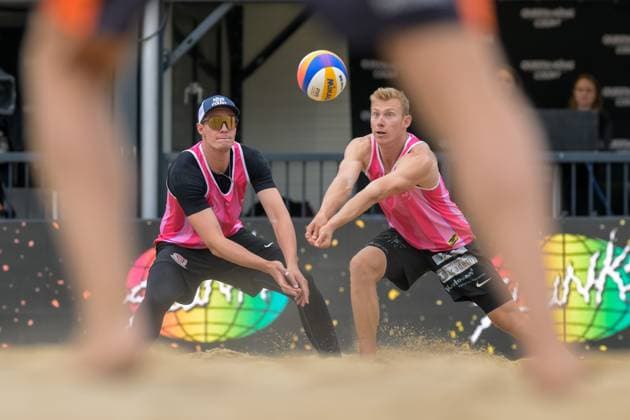 Jonas Reinhardt, Robin Sowa Queen King of the Court on 24 05 2025, Hamburg Copyright: xBEAUTIFULxSPORTS PeterxWeberx
