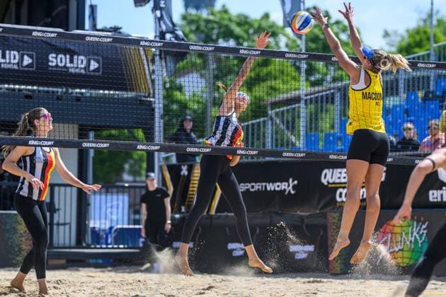 Rika Dieckmann, Mila Jancar Queen King of the Court on 24 05 2025, Hamburg Copyright: xBEAUTIFULxSPORTS PeterxWeberx