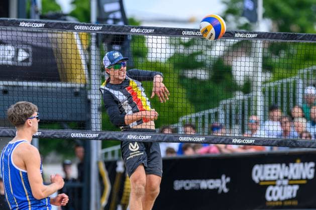 Beach volleyball, King and Queen of the Court in Hamburg
