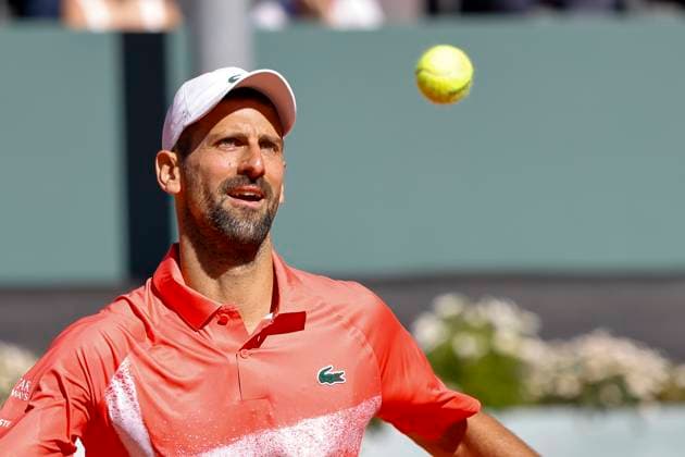 Novak Djokovic SRB , Switzerland, Tennis, Gonet Geneva Open ATP 250 , Final Doubles,2025, Ariel Behar URU Joran Vliegen BEL vs Sadio Doumbia FRA Fabien Reboul FRA , 24 05 2025, Parc des Eaux Vives, Geneva, Switzerland Geneva Parc des Eaux Vives Geneva Switzerland Copyright: xGrantxHubbsx