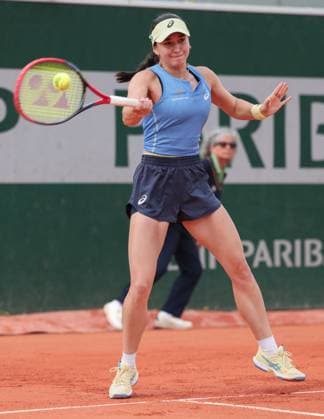 Eva Lys GER Tennis French Open 2025 Roland Garros Paris France 25 May 2025 Copyright: xJuergenxHasenkopfx
