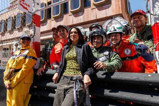 Dua Lipa Saengerin , Monaco Grand Prix, Motorsport, Formula 1, 2025 season, 25 05 2025 Monaco Grand Prix, Motorsport, Formula 1, 2025 season, 25 05 2025 Monte Carlo Copyright: xEibner-Pressefoto AlexanderxNeisx EP_ANS