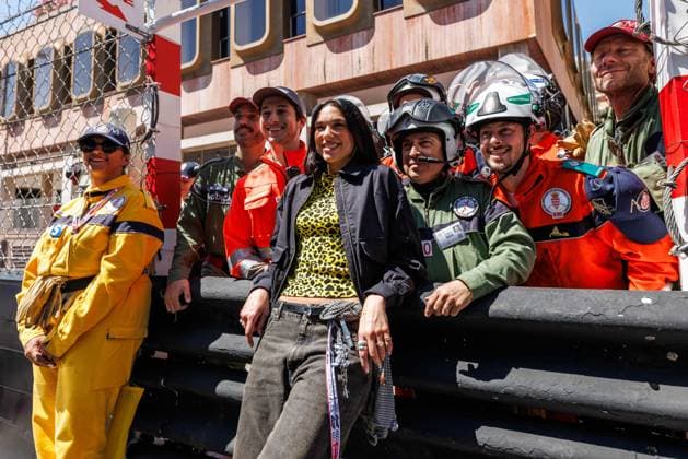 Dua Lipa Saengerin , Monaco Grand Prix, Motorsport, Formula 1, 2025 season, 25 05 2025 Monaco Grand Prix, Motorsport, Formula 1, 2025 season, 25 05 2025 Monte Carlo Copyright: xEibner-Pressefoto AlexanderxNeisx EP_ANS