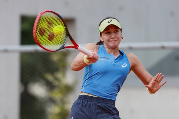 Eva Lys GER Tennis French Open 2025 Roland Garros Paris France 25 May 2025 Copyright: xJuergenxHasenkopfx