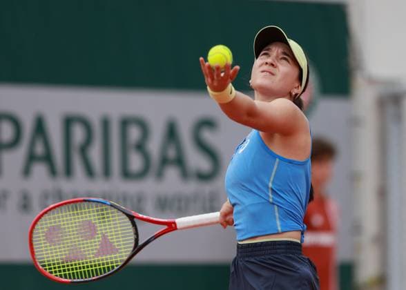 Eva Lys GER Tennis French Open 2025 Roland Garros Paris France 25 May 2025 Copyright: xJuergenxHasenkopfx