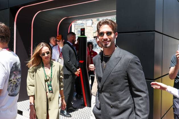 Goalkeeper Kevin Trapp in the paddock, Race, Monaco Grand Prix, Motorsport, Men, Formula 1, 25 05 2025 Monte Carlo Monaco MCO Copyright: xkolbert-press ChristianxKolbertx