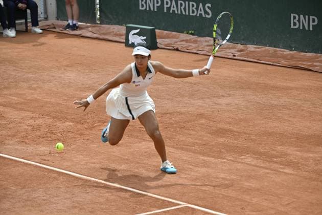 Tennis : Roland Garros 2025 - ITF - Tennis - Roland Garros 2025 - ITF - Alexandra Eala - Philippines France  Copyright: xChryslenexCaillaudx xPsnewzx