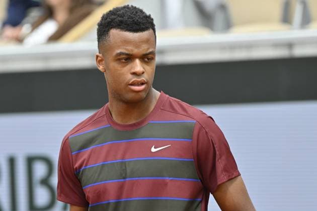 Tennis : Roland Garros 2025 - ITF - Tennis - Roland Garros 2025 - ITF - Giovanni Mpetshi Perricard - France France  Copyright: xChryslenexCaillaudx xPsnewzx