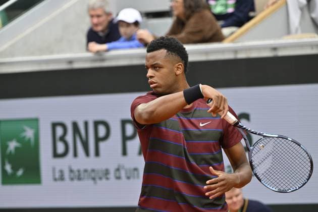 Tennis : Roland Garros 2025 - ITF - Tennis - Roland Garros 2025 - ITF - Giovanni Mpetshi Perricard - France France  Copyright: xChryslenexCaillaudx xPsnewzx