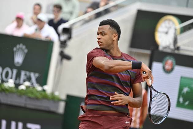 Tennis : Roland Garros 2025 - ITF - Tennis - Roland Garros 2025 - ITF - Giovanni Mpetshi Perricard - France France  Copyright: xChryslenexCaillaudx xPsnewzx