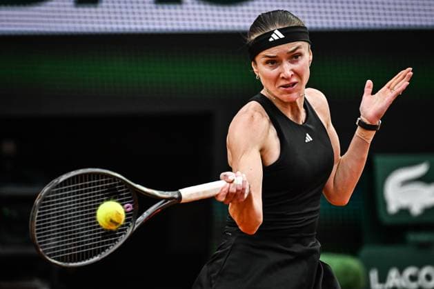 May 25, 2025, Paris, France, France: Elina SVITOLINA of Ukraine during the first day of Roland-Garros 2025, French Open 2025, Grand Slam tennis tournament at Roland-Garros Stadium on May 25, 2025 in Paris, France. Paris France - ZUMAm308 20250525_zsp_m308_001 Copyright: xMatthieuxMirvillex