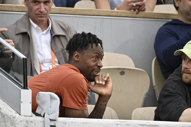 Tennis : Roland Garros 2025 - ITF - Tennis - Roland Garros 2025 - ITF - Elina Svitolina - Ukraine - Gael Monfils - France France  Copyright: xChryslenexCaillaudx xPsnewzx