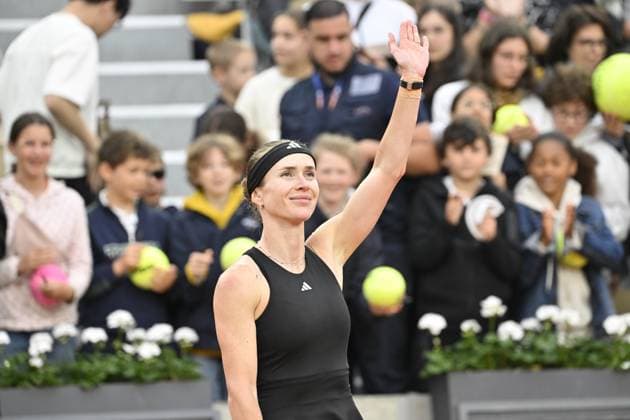 Tennis : Roland Garros 2025 - ITF - Tennis - Roland Garros 2025 - ITF - Elina Svitolina - Ukraine France  Copyright: xChryslenexCaillaudx xPsnewzx
