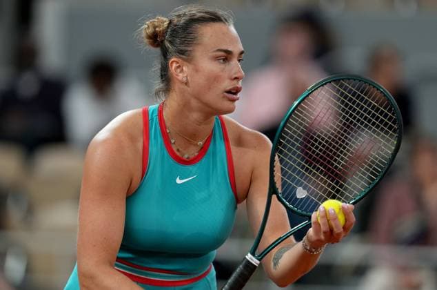 TENNIS - French Open 2025 PARIS,FRANCE,25.MAY.25 - TENNIS - ATP, Tennis Herren World Tour, French Open, Roland Garros, Grand Slam. Image shows Aryna Sabalenka (BLR).  GEPAxpictures xMichaelxRiedler