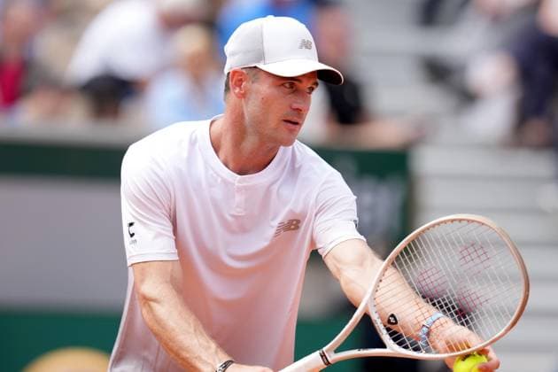 TENNIS - French Open 2025 PARIS,FRANCE,25.MAY.25 - TENNIS - ATP, Tennis Herren World Tour, French Open, Roland Garros, Grand Slam. Image shows Tommy Paul (USA).  GEPAxpictures xMichaelxRiedler