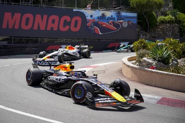 MONACO - Max Verstappen (Red Bull Racing) during the Monaco Grand Prix at the Circuit de Monaco. ANP SANDER KING xVIxANPxSportx xxANPxIVx 528640141 originalFilename: 528640141.jpg
