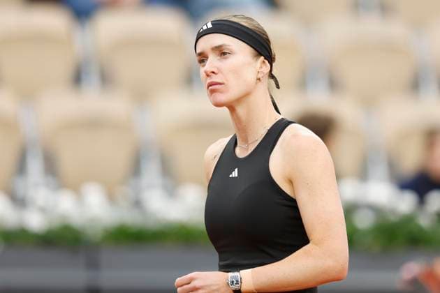 May 25, 2025, Paris, Paris, France: Elina Svitolina (UKR)during the tennis Grand Slam of Roland Garros 2025, at Roland Garros Stadium, match between Zeynep Sonmez (TUR) and Elina Svitolina (UKR - on May 25 2025.Paris - France Paris France - ZUMAb253 20250525_zsp_b253_012 Copyright: xLoicxBaratouxx