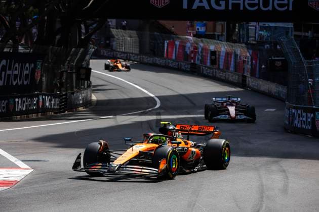 F1 - MONACO GRAND PRIX 2025 04 NORRIS Lando (gbr), McLaren F1 Team MCL39, action during the Formula 1 Tag Heuer Grand Prix de Monaco, 8th round of the 2025 FIA Formula One World Championship, WM, Weltmeisterschaft from May 23 to 25, 2025 on the Circuit de Monaco, in Monte-Carlo, Monaco - Monte-CarloMonaco  Copyright: xDPPIx