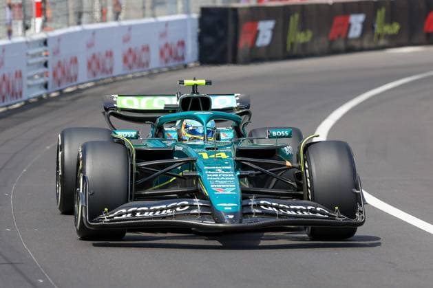 Fernando Alonso Aston Martin Aramco , Race, Monaco Grand Prix, Motorsport, Men, Formula 1, 25 05 2025 Monte Carlo Monaco MCO Copyright: xkolbert-press ChristianxKolbertx
