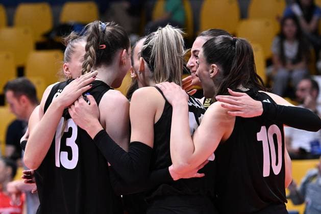 Players of Turkey during the match Holland vs Turkey at Pala Panini Modena 25may2025 , AIA AeQuilibrium Cup Women Elite.  Copyright: xDuilioxDellaxLibera IPAxSportx xipa-agency.netx xx IPA_58227426 IPA_Agency_IPA58227426