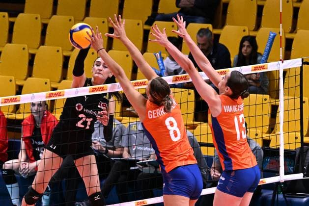 Curuk Ayse ( Turkey ) during the match Holland vs Turkey at Pala Panini Modena 25may2025 , AIA AeQuilibrium Cup Women Elite.  Copyright: xDuilioxDellaxLibera IPAxSportx xipa-agency.netx xx IPA_58227514 IPA_Agency_IPA58227514