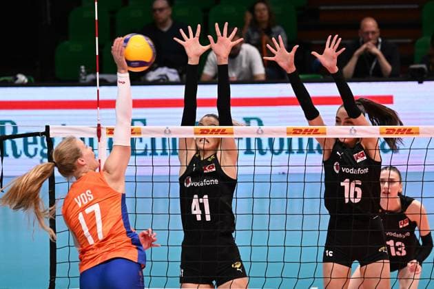 Vos Iris ( Holland ) during the match Holland vs Turkey at Pala Panini Modena 25may2025 , AIA AeQuilibrium Cup Women Elite.  Copyright: xDuilioxDellaxLibera IPAxSportx xipa-agency.netx xx IPA_58227534 IPA_Agency_IPA58227534