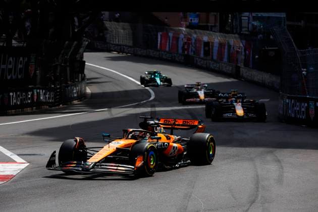 F1 - MONACO GRAND PRIX 2025 81 PIASTRI Oscar (aus), McLaren F1 Team MCL39, action during the Formula 1 Tag Heuer Grand Prix de Monaco, 8th round of the 2025 FIA Formula One World Championship, WM, Weltmeisterschaft from May 23 to 25, 2025 on the Circuit de Monaco, in Monte-Carlo, Monaco - Monte-CarloMonaco  Copyright: xDPPIx