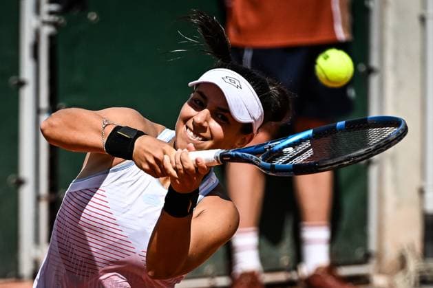 Sport Bilder des Tages May 25, 2025, Paris, France, France: Lucrezia STEFANINI of Italy during the first day of Roland-Garros 2025, French Open 2025, Grand Slam tennis tournament at Roland-Garros Stadium on May 25, 2025 in Paris, France. Paris France - ZUMAm308 20250525_zsp_m308_034 Copyright: xMatthieuxMirvillex