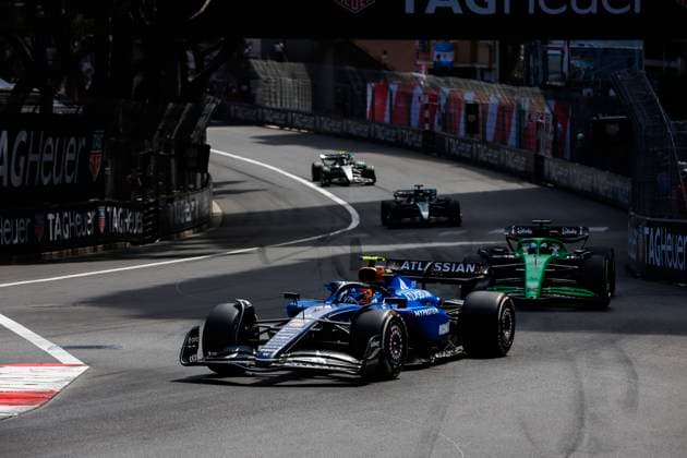 F1 - MONACO GRAND PRIX 2025 55 SAINZ Carlos (spa), Williams Racing FW47, action during the Formula 1 Tag Heuer Grand Prix de Monaco, 8th round of the 2025 FIA Formula One World Championship, WM, Weltmeisterschaft from May 23 to 25, 2025 on the Circuit de Monaco, in Monte-Carlo, Monaco - Monte-CarloMonaco  Copyright: xDPPIx