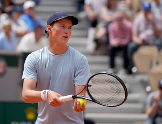 TENNIS - French Open 2025 PARIS,FRANCE,25.MAY.25 - TENNIS - ATP, Tennis Herren World Tour, French Open, Roland Garros, Grand Slam. Image shows Elmer Moller (DEN).  GEPAxpictures xMichaelxRiedler