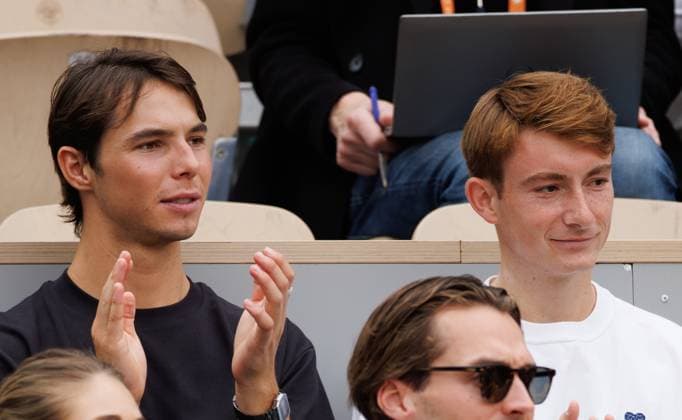 Supporters pictured during a match between Belgian Bergs and French Mpetshi Perricard in the first round of the Men s Singles at the Roland Garros French Open tennis tournament, in Paris, France, Sunday 25 May 2025. This year s tournament takes place from 25 May to 08 June. BENOITxDOPPAGNE  x125251006x