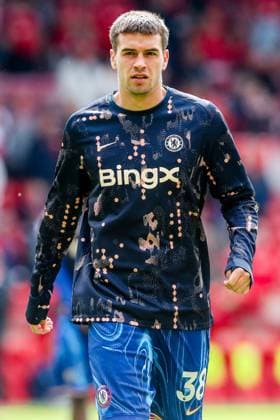 Premier League Nottingham Forest v Chelsea Marc Guiu of Chelsea warms up prior to the Premier League match Nottingham Forest vs Chelsea at City Ground, Nottingham, United Kingdom, 25th May 2025 (Photo by Izzy Poles News Images) Nottingham City Ground Nottinghamshire United Kingdom Copyright: xIzzyxPoles NewsxImagesx