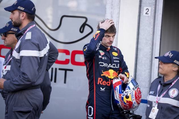 MONACO - Max Verstappen (Red Bull Racing) after the Monaco Grand Prix at the Circuit de Monaco. ANP SANDER KING xVIxANPxSportx xxANPxIVx 528649471 originalFilename: 528649471.jpg