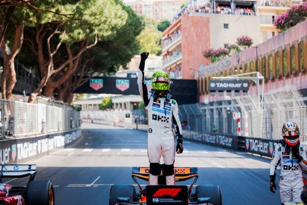 Formula 1, GP Monaco in Monte Carlo - Winner Lando Norris