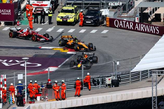 F1 - MONACO GRAND PRIX 2025 01 VERSTAPPEN Max (nld), Red Bull Racing RB21, action during the Formula 1 Tag Heuer Grand Prix de Monaco, 8th round of the 2025 FIA Formula One World Championship, WM, Weltmeisterschaft from May 23 to 25, 2025 on the Circuit de Monaco, in Monte-Carlo, Monaco - Monte-CarloMonaco  Copyright: xDPPIx