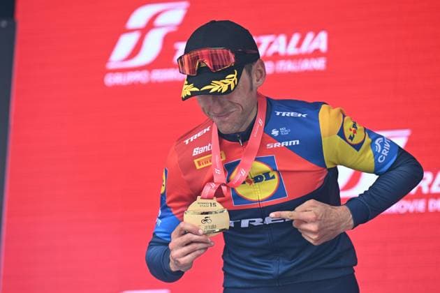 25-05-2025 Giro D italia; Tappa 15 Fiume Veneto - Asiago; 2025, Lidl - Trek; Verona Quintanilla, Carlos; Asiago; 