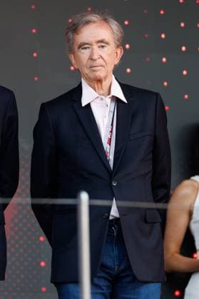Bernard Arnault CEO and largest shareholder of the luxury conglomerate LVMH Moet Hennessy Louis Vuitton SE , Monaco Grand Prix, Motorsport, Formula 1, 2025 season, 25 05 2025 Monaco Grand Prix, Motorsport, Formula 1, 2025 season, 25 05 2025 Copyright: xEibner-Pressefoto AlexanderxNeisx EP_ANS