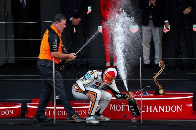 Lando Norris of Great Britain and McLaren , Race, F1 Monaco Grand Prix, Monaco on May 25, 2025 in Monte Carlo, Monaco Photo by Diogo Cardoso DeFodi Images Lando Norris of Great Britain and McLaren , Race, F1 Monaco Grand Prix, Monaco on May 25, 2025 in Monte Carlo, Monaco Photo by Diogo Cardoso DeFodi Images