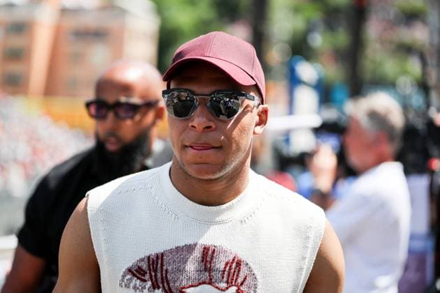Kylian Mbappe , Race, F1 Monaco Grand Prix, on May 25, 2025 in Monte Carlo, Monaco Photo by Diogo Cardoso DeFodi Images Kylian Mbappe , Race, F1 Monaco Grand Prix, Monaco on May 25, 2025 in Monte Carlo, Monaco Photo by Diogo Cardoso DeFodi Images