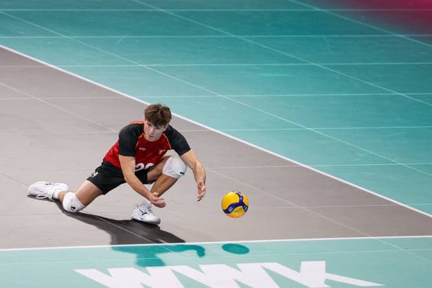 Moritz Eckardt Germany, 29 , GER, Germany vs. Italy, Volleyball, Men, National Match, Season 2024 2025, 25 05 2025, GER, Germany vs. Italy, Volleyball, Men, National Match, Season 2024 2025, 25 05 2025 Munich Copyright: xEibner-Pressefoto JennixMaulx EP_JML