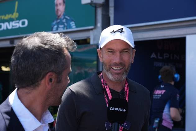 Formula 1 Grand Prix Monaco 2025 25 05 2025, Circuit de Monaco, Monte Carlo, Formula 1 Grand Prix Monaco 2025 ,in the picture French soccer player Zinedine Zidane nordphotoxGmbHx xBratic nph00250